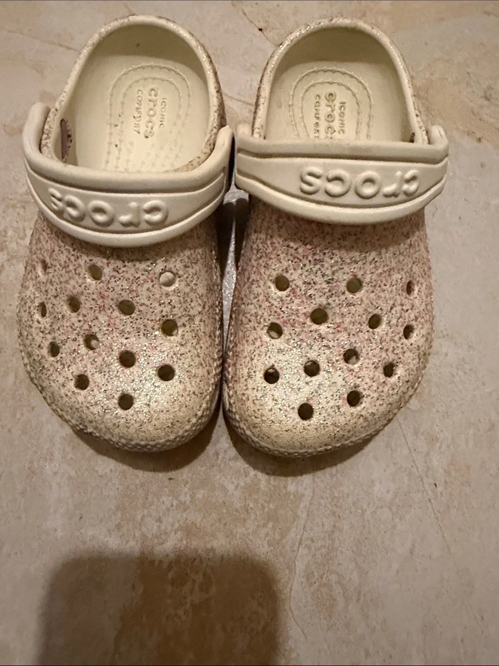 CROCS sparkling pink